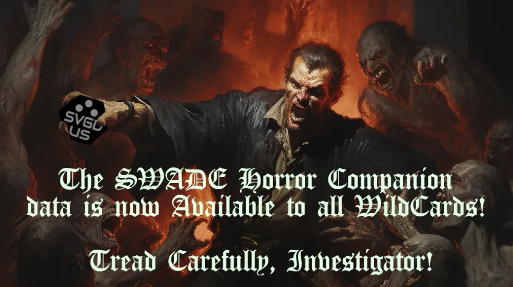 The SWADE Horror Companion Data is now Available!